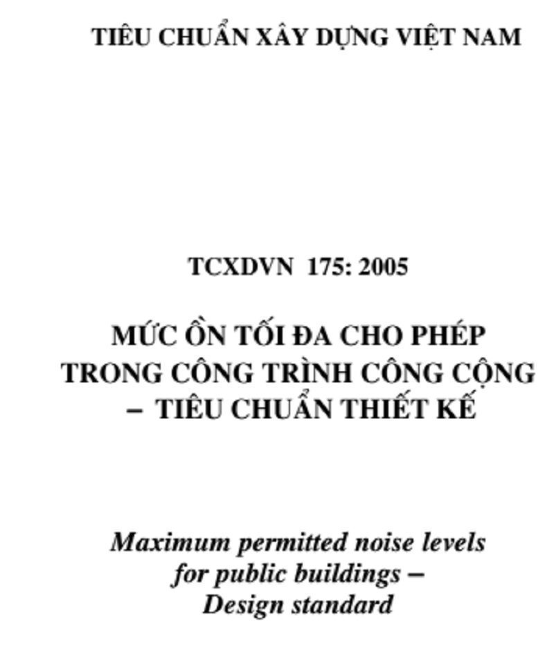 Tieu chuan ve do on TCXDVN 175 2005 - SAVA M&E