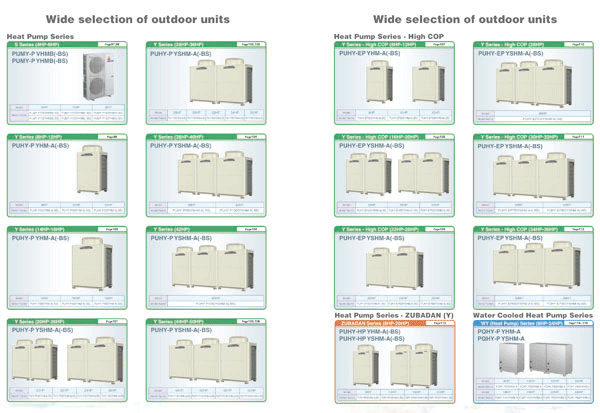 Dieu hoa trung tam VRF Mitsubishi Electric OD