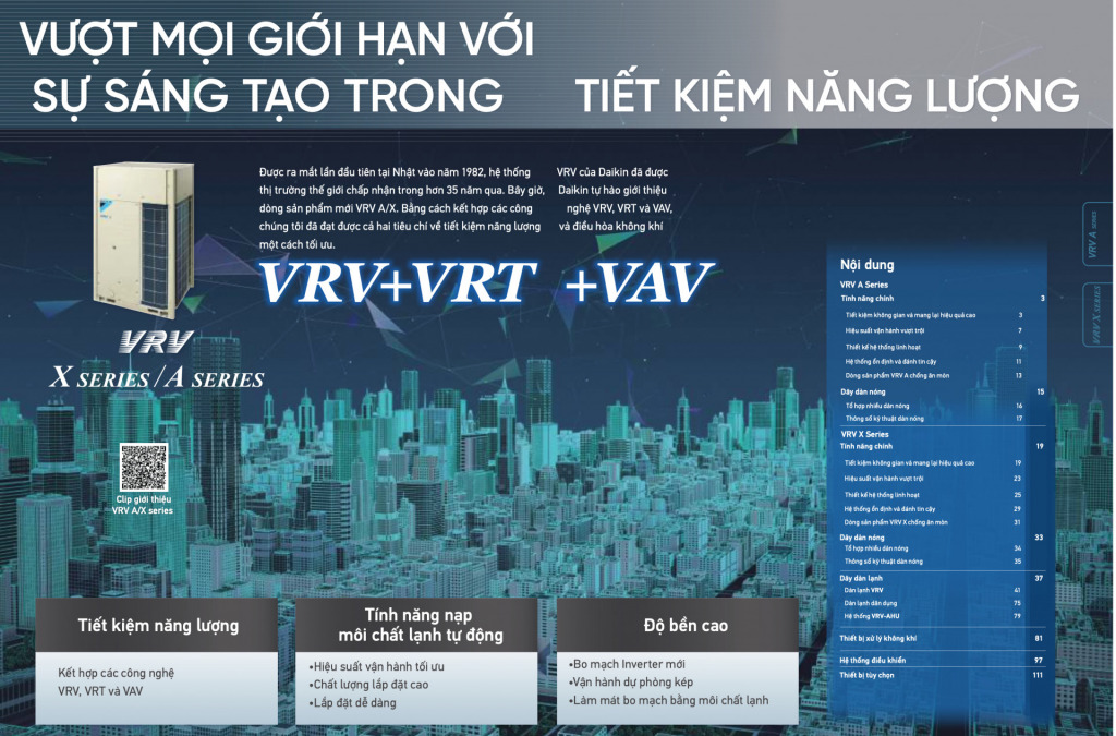 Máy lạnh trung tâm VRV / VRF