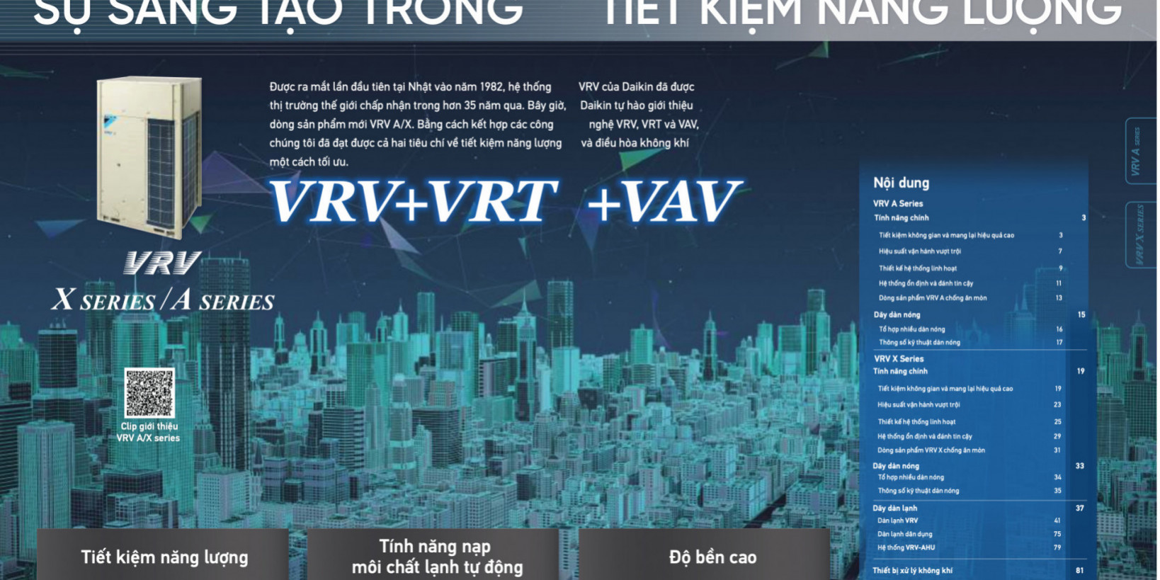 vrf Máy lạnh trung tâm VRV / VRF