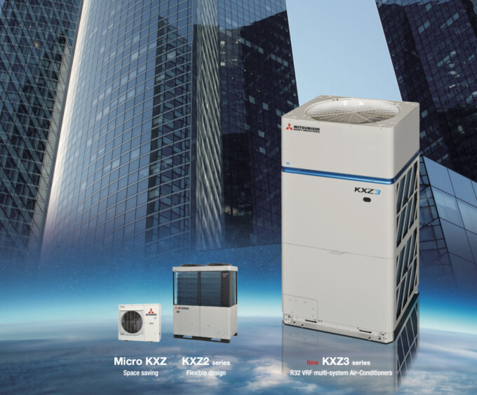 Máy lạnh trung tâm Mitsubishi Heavy KXZ 2025 Máy lạnh trung tâm Mitsubishi Heavy KXZ 2025