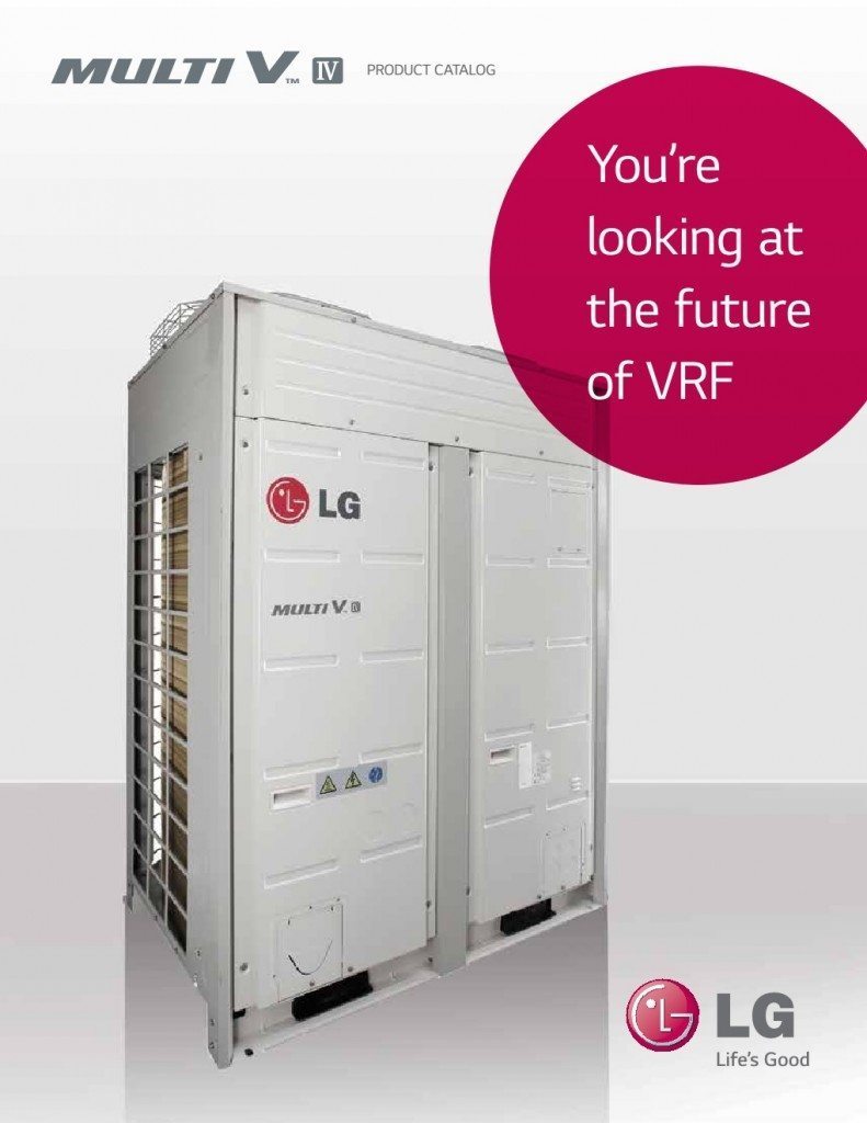 Catalogue máy lạnh trung tâm Multi V - IV của LG