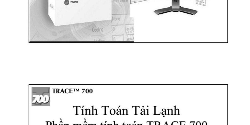 Huong dan su dung Trace 700 Hướng dẫn sử dụng Trace 700