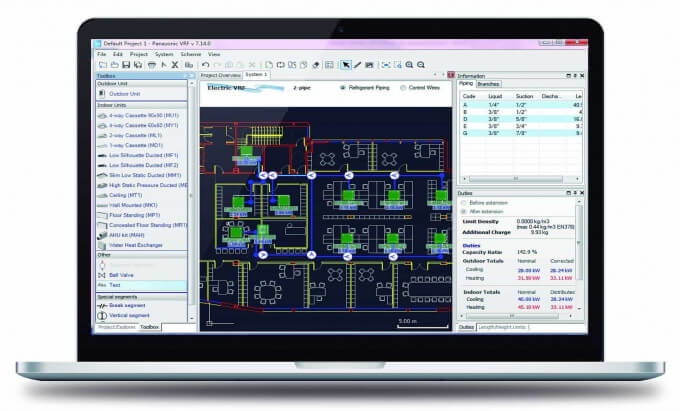 Panasonic VRF Designer Software