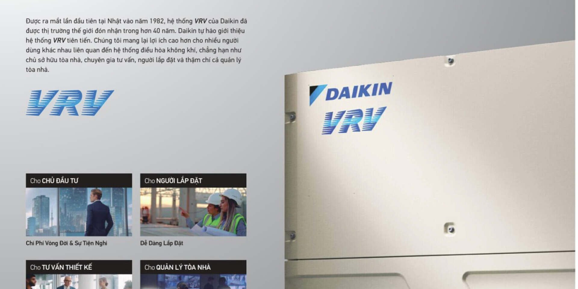 VRV 6A – Máy lạnh trung tâm cho biệt thự, toà nhà, nhà máy! VRV 6A - Máy lạnh trung tâm cho biệt thự, toà nhà, nhà máy!