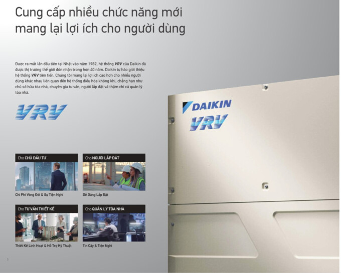 VRV 6A - Máy lạnh trung tâm cho biệt thự, toà nhà, nhà máy!