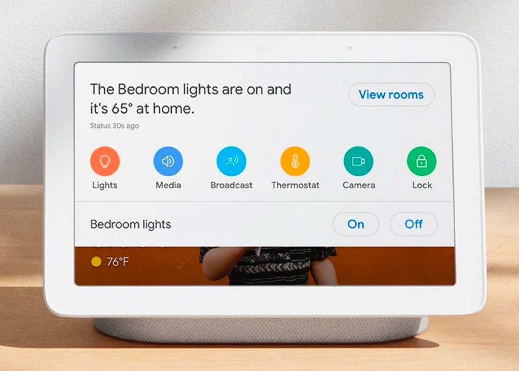 Thiet ke thi cong he thong nha thong minh Smarthome tieu chuan 5 sao Google Home Hub - SAVA M&E - Công Ty Cơ Điện Lạnh