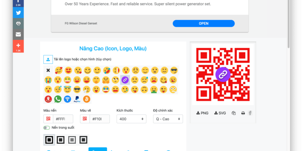 Tạo Mã QR (QR Code) trực tuyến miễn phí Tạo Mã QR (QR Code) trực tuyến miễn phí
