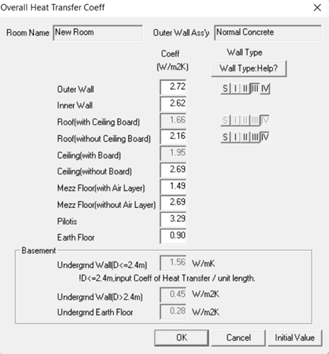 Hướng dẫn tính toán tải lạnh bằng phần mềm Heatload Daikin - SAVA M&E Các thông số trong mục O.H.T.C