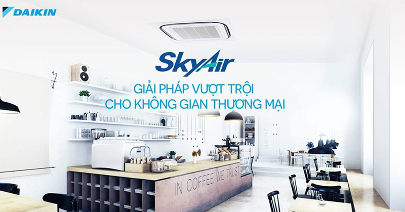 Điều hòa thương mại Skyair và điều hòa trung tâm VRV Daikin - SAVA M&E - Công Ty Cơ Điện Lạnh Điều hòa Skyair