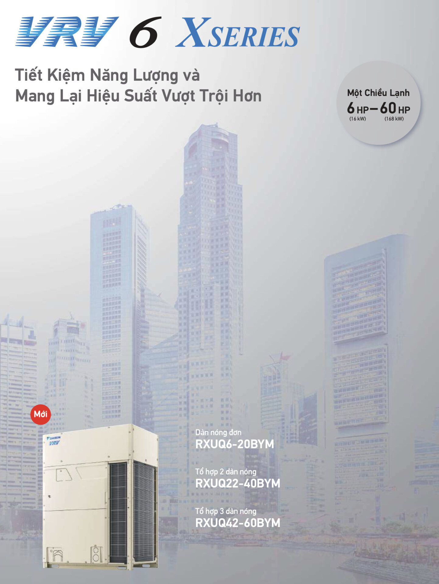 Máy lạnh trung tâm Daikin VRV 2026